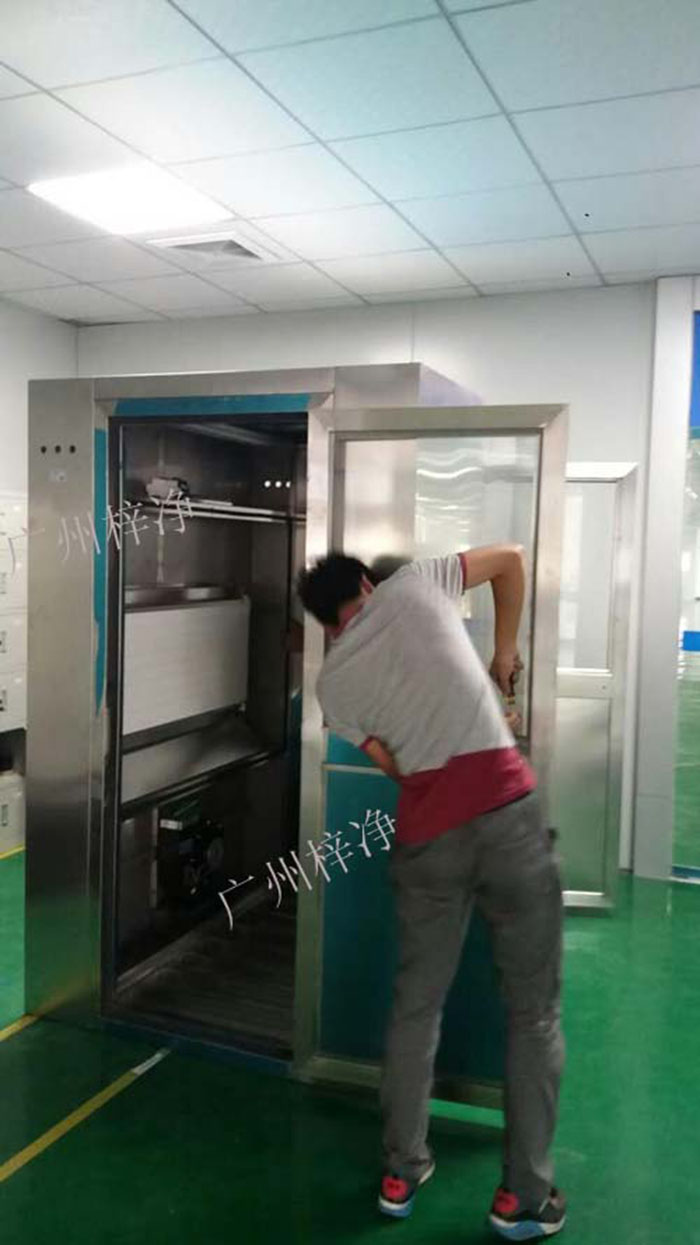 風淋室怎么調整設定參數